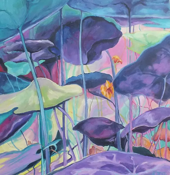 Dorota Iwona Kaminska - Impressions barwne- Nasturtium I