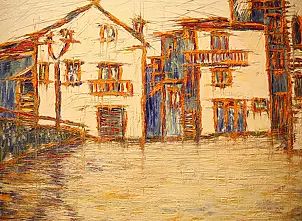   - Before the church in Sicili