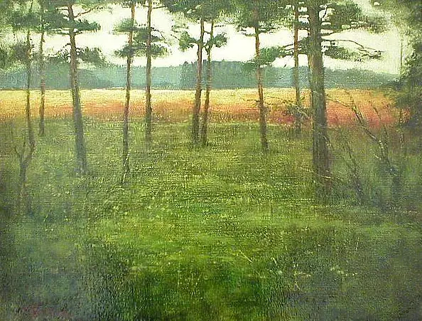 Tadeusz Gazda - Przed lasem