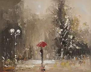 Marek Langowski - W deszczu