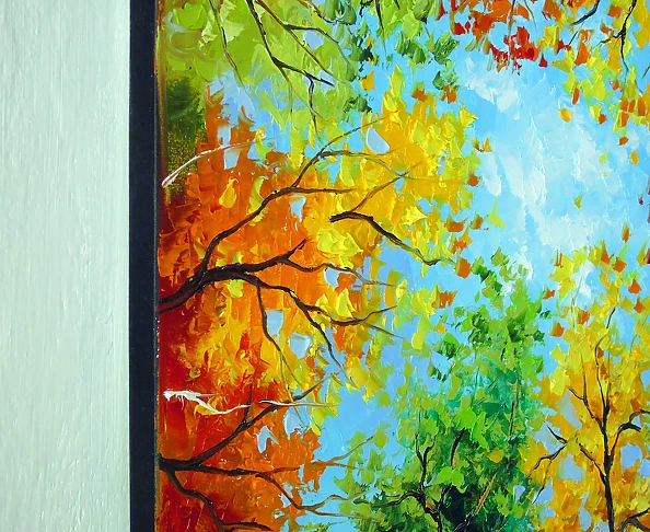 Olha Darchuk - In the autumn forest