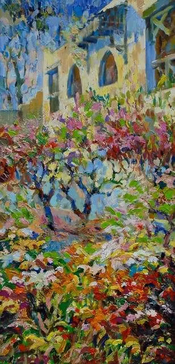 Maria Dziopak - In the garden, Egypt