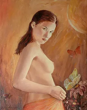 Urszula Nieborak - In the garden