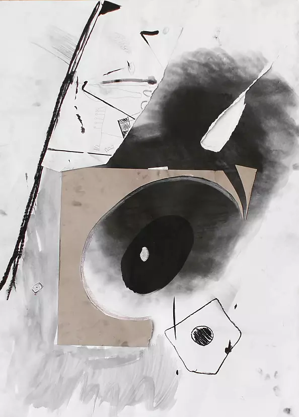 Dominika Fedko-Wójs - In the hive III Collage VII collage series