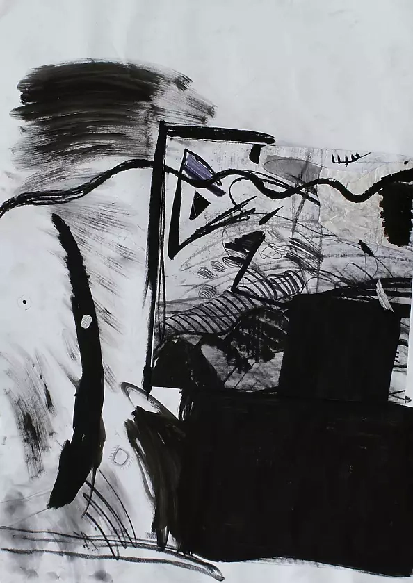 Dominika Fedko-Wójs - In the hive V Collage XVII collage series