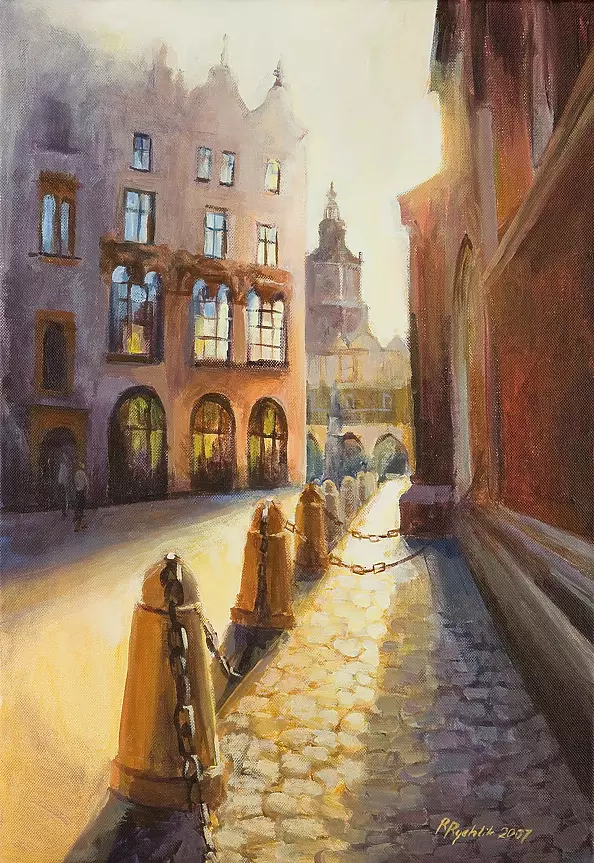 Renata Rychlik - W cieniu Bazyliki Mariackiej w Krakowie