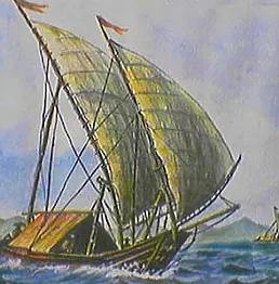 Jerzy Tatarczuk - Indonesian Sampans