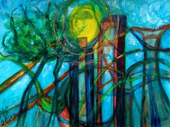 Marzena Salwowska -  Industrial Duisburg on a sunny day