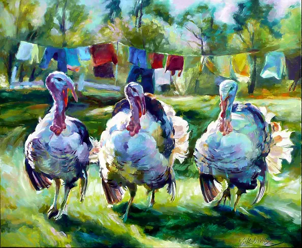 Barbara Gulbinowicz - Turkeys 2