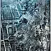 Jakub Margasinski, Inny świat, Obraz akrylowy - deska, 60 x 120