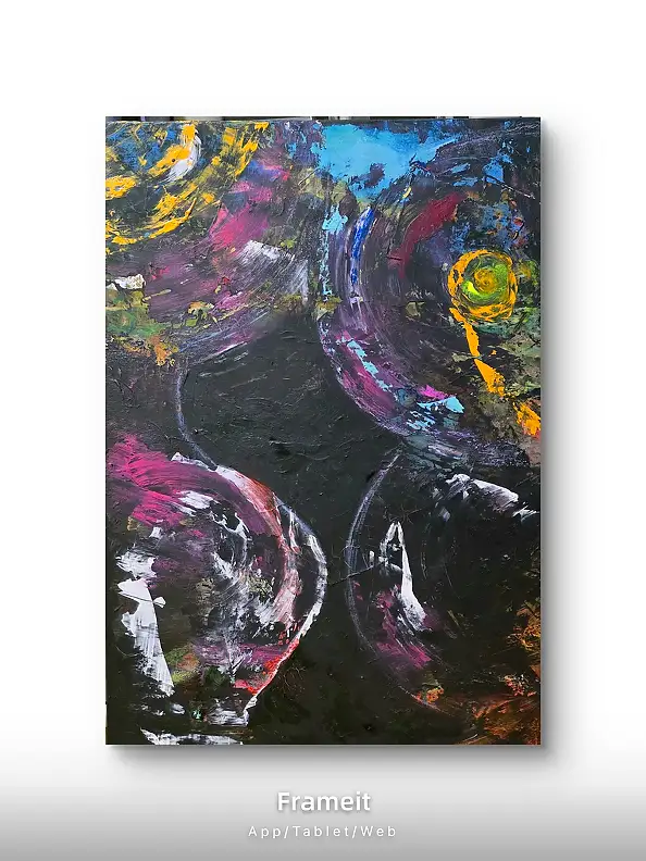Ewa Mościszko, Inséparable, Peinture acrylique - , 50 x 70