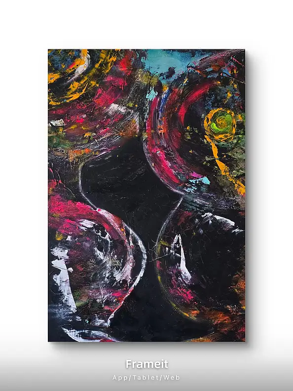 Ewa Mościszko, Between the worlds, Obraz akrylowy - , 50 x 70