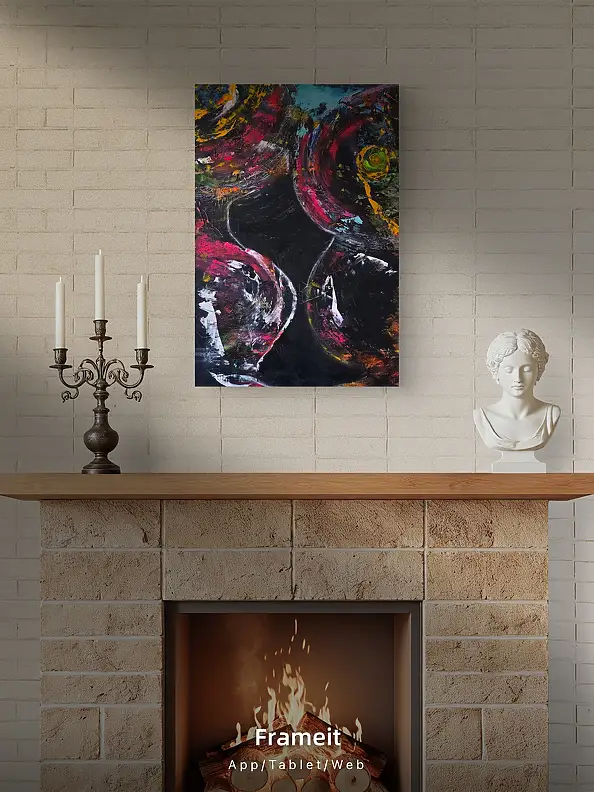 Ewa Mościszko, Between the worlds, Obraz akrylowy - , 50 x 70
