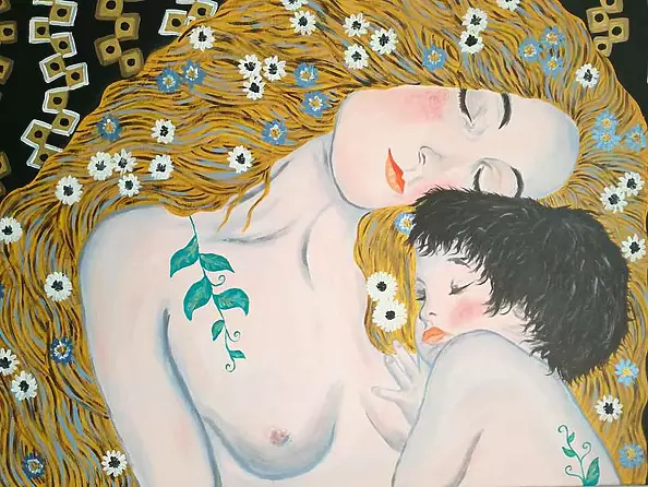 Agnieszka Mantaj - Inspiracja Klimtem