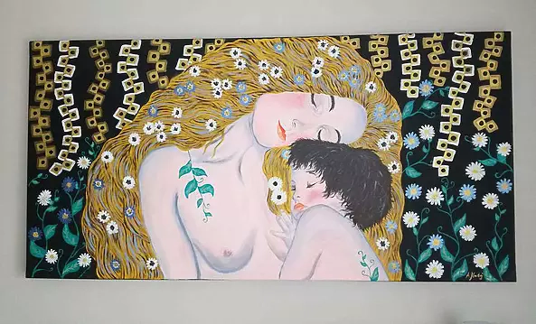 Agnieszka Mantaj - Inspiracja Klimtem