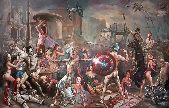 Janusz Orzechowski - The intervention of Captain America