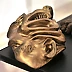 Krzysztof Plonka - Intropium bronze sculpture