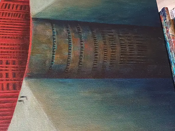 Paula Staniec, Introspekcja , Obraz akrylowy - płótno, 90 x 60