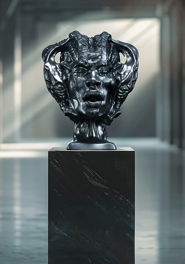 Krzysztof Plonka - Inwocatio Apocalypsis , Rzeźba Dyptyk