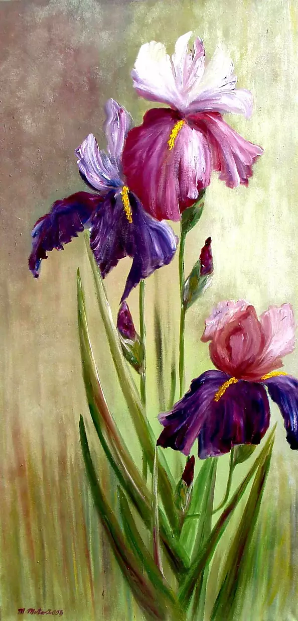Małgorzata Mutor - Irises II