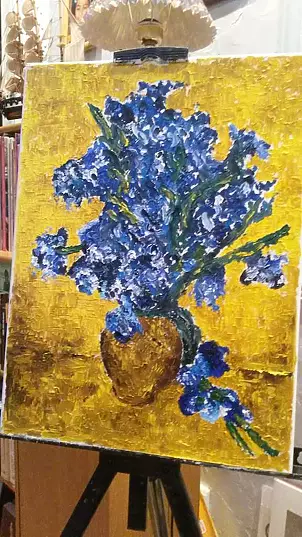 Anna Bukhal - Irises