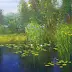 Henryk Radziszewski - Irises by the pond