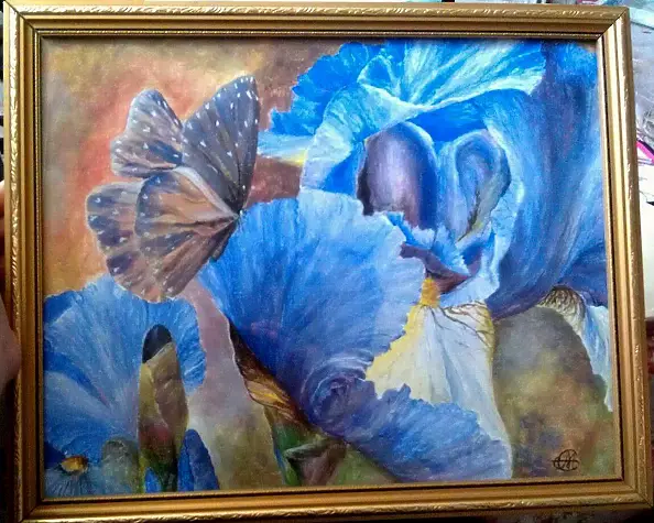 Marija Holubieva - "Irises summer"