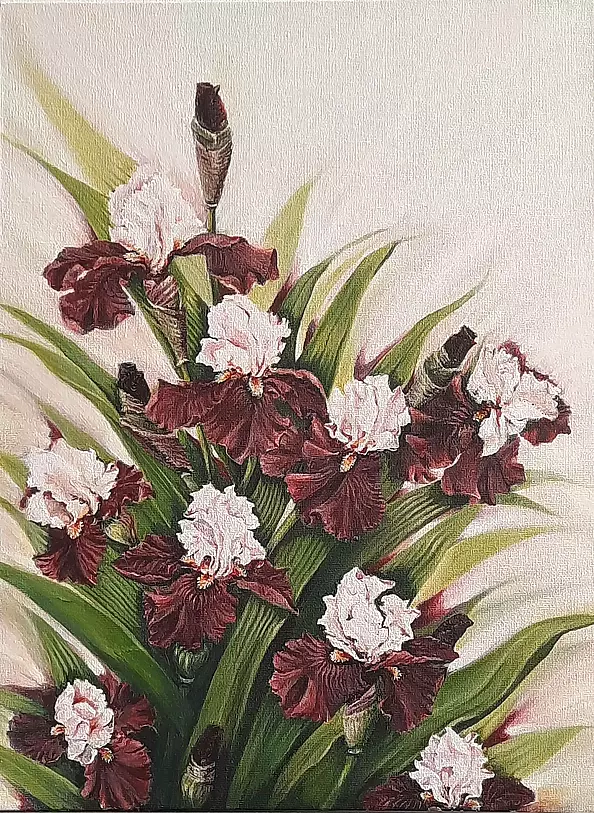 Aleksandra Kurzyńska - Irises IV