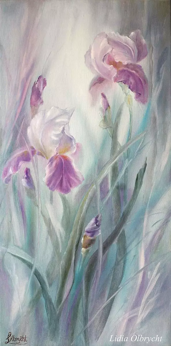 Lidia Olbrycht - Irises - Flowers in nature