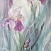 Lidia Olbrycht - Irysy -Kwiaty w naturze