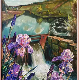 Anatoliy Rudnytskyy - Irises. Spring