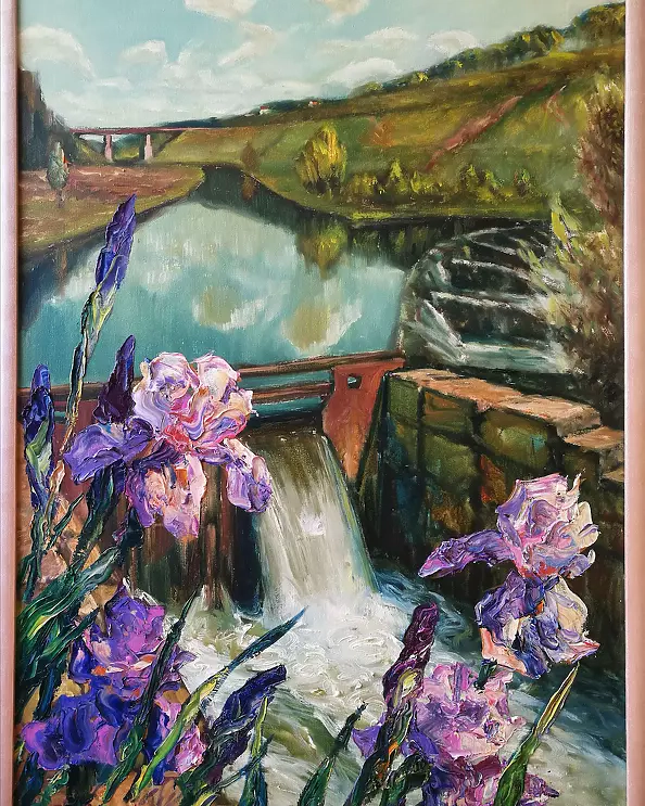 Anatoliy Rudnytskyy - Irises. Spring