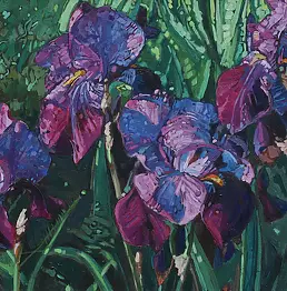 Agnieszka Michalczyk - Violet irises