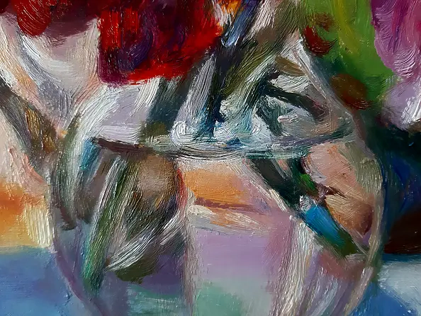 Barbara Gulbinowicz - Irysy i róże