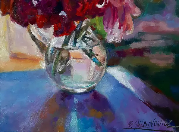 Barbara Gulbinowicz - Irysy i róże