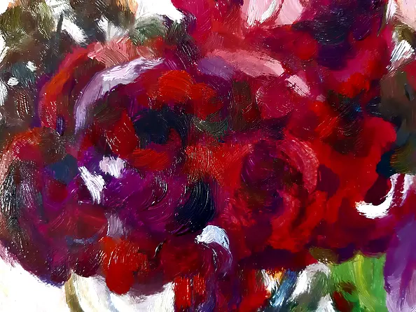 Barbara Gulbinowicz - Irysy i róże