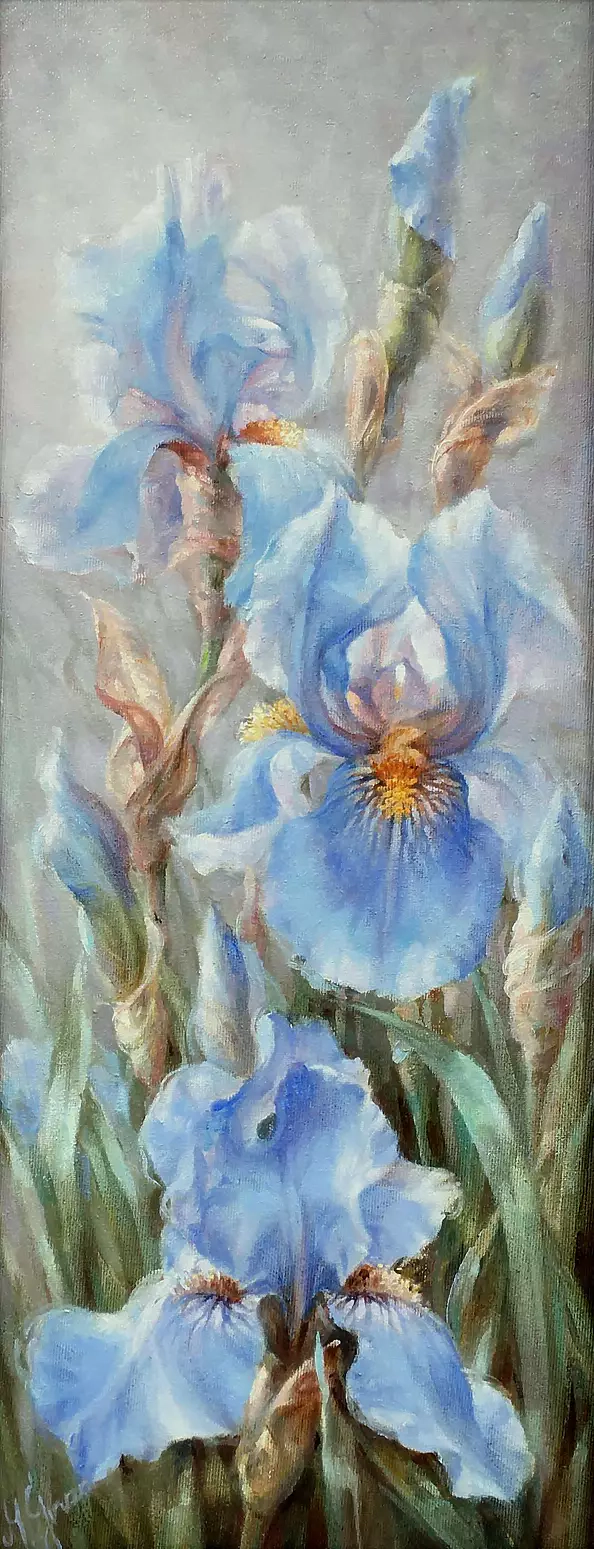 Maria Gruza - Irises
