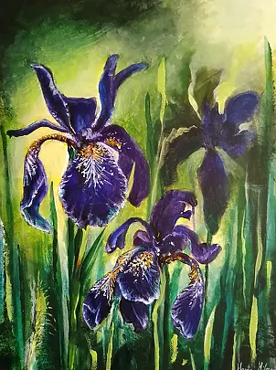 Marta Milewska - Irises