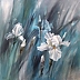 Lidia Olbrycht - Irises in White Robe