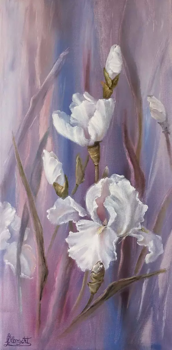Lidia Olbrycht - Irises in Nature