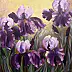 Małgorzata Mutor - Irises in violet