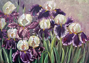   - Irises from Hamburg