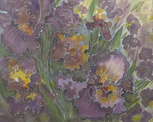 Zofia Świat - Irises