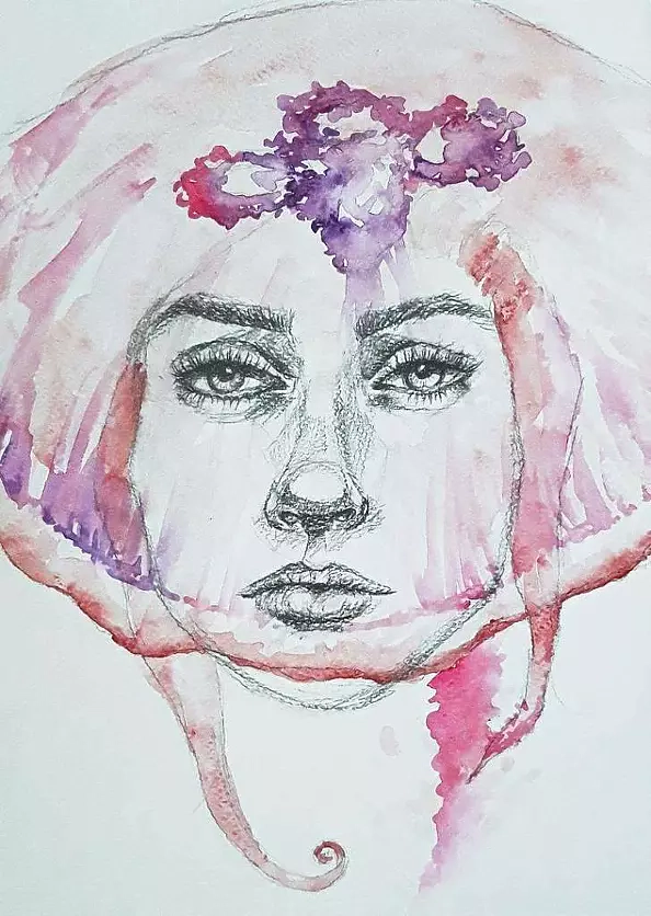 Adriana Laube - "Sea creature. Jellyfish"