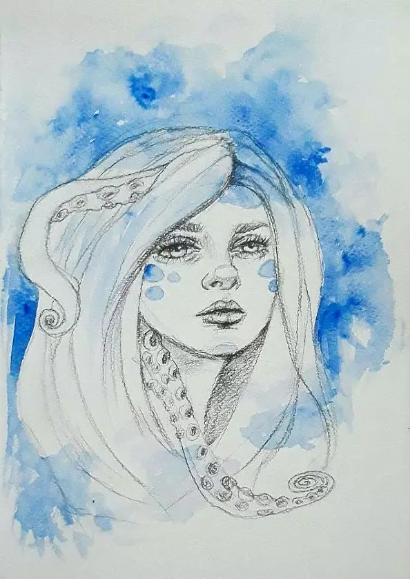 Adriana Laube - "Istota morska. Ośmiornica"