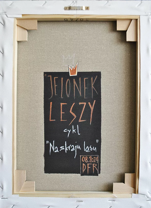 Dariusz Franciszek Różyc - ''JELONEK LESZY'' cykl ''Na skraju lasu''