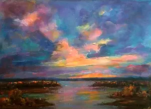 Bernadeta Nowak - JESIENNE JEZIORO