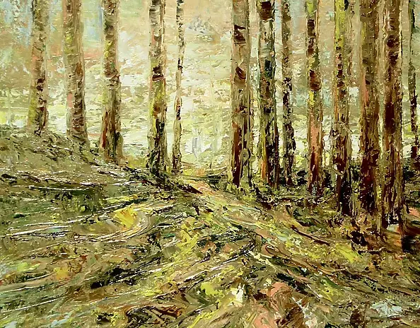 Marek Kubski - JESIEŃ-technika szpachlowa