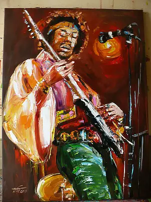 Dorota Łaz - JIMI HENDRIX  