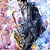 Bernadeta Nowak, JOHN COLTRANE, Akwarele, Gwasz  - papier, 35 x 48